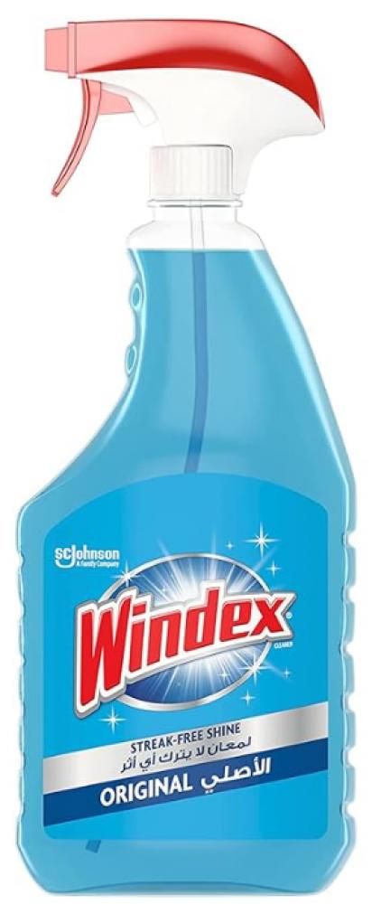 Windex, Glass cleaner, Original, (750 ml) household glass cleaner automobile glass cleaning wiper single side rotary window cleaning wiper scraper spatula