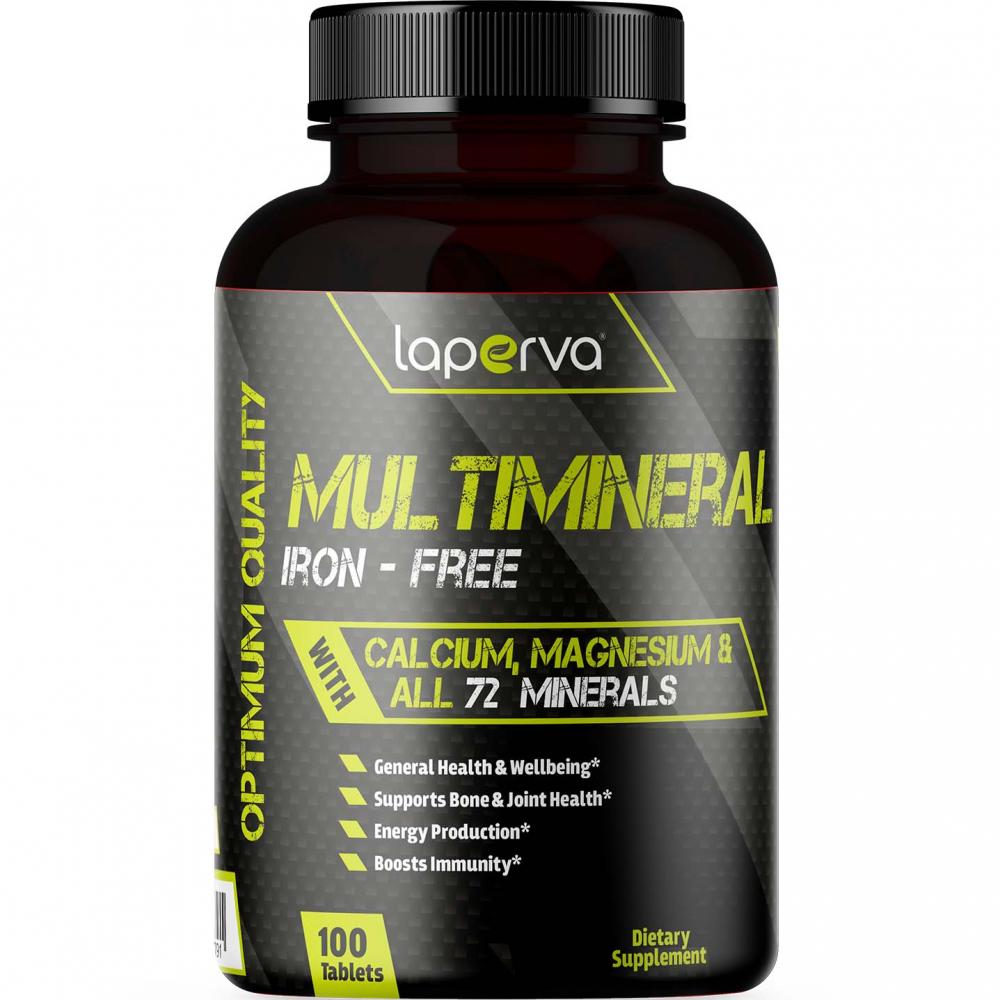 Laperva Multimineral Iron-Free, 100 Tablets laperva zinc 100 tablets 50 mg