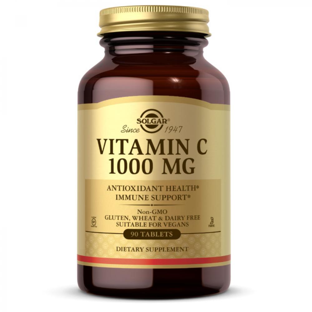 Solgar Vitamin C, 1000 mg, 90 Tablets aksu vital shiffa home sage 20 pieces pure healthy winter natural antioxidant depression vitamin nutritious organic useful