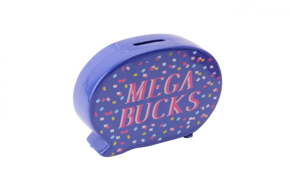 additional pay on your order custom made fee special make up the difference add to extra freight make up the difference Sweet Tooth 'Mega Bucks' Money Bank