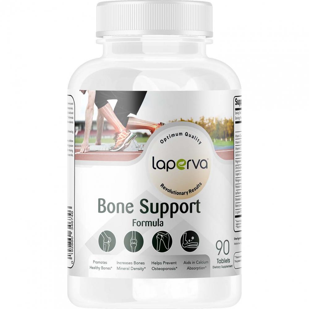 Laperva Bone Support, 90 Tablets laperva multimineral iron free 100 tablets