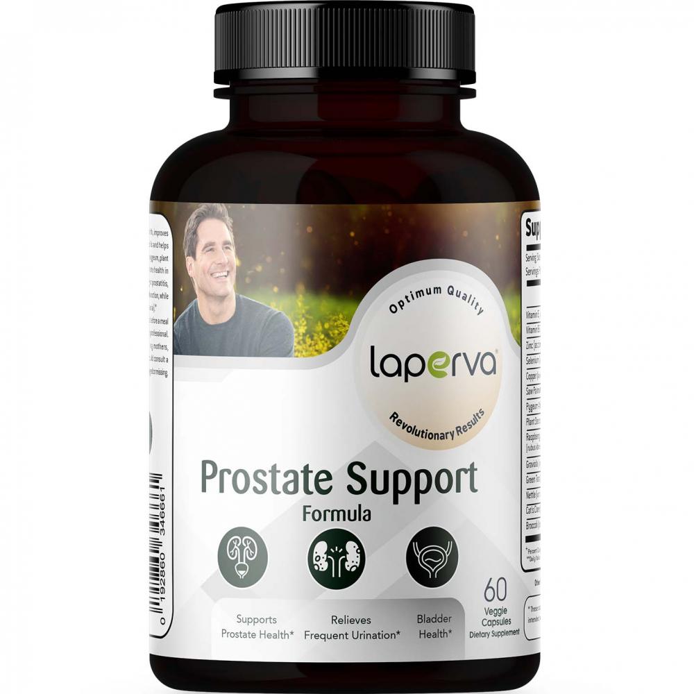 Laperva Prostate Support, 60 Veggie Capsules laperva nitro l arginine 90 veggie capsules 1500 mg