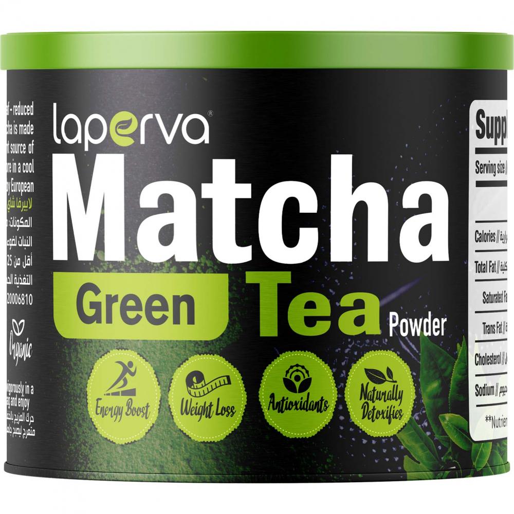 Laperva Organic Matcha Green Tea, 30 gm 100% pure natural detox tea bags colon cleanse fat burn weight loss tea man women tea belly slimming tea slimming product 15bags