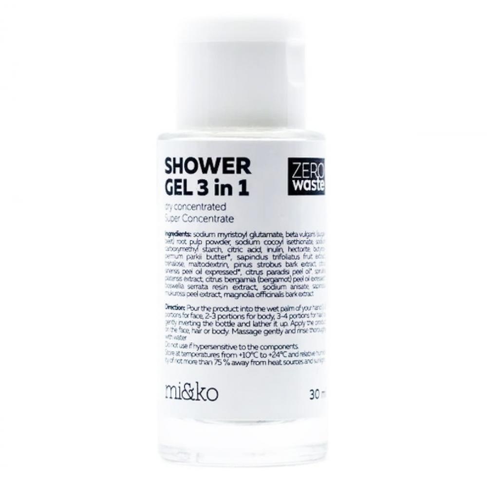 Mi\&Ko Shower Gel 3 In 1 Dry Concentrated Super Concentrate extra additional postage price difference will not send any products please do not buy at will
