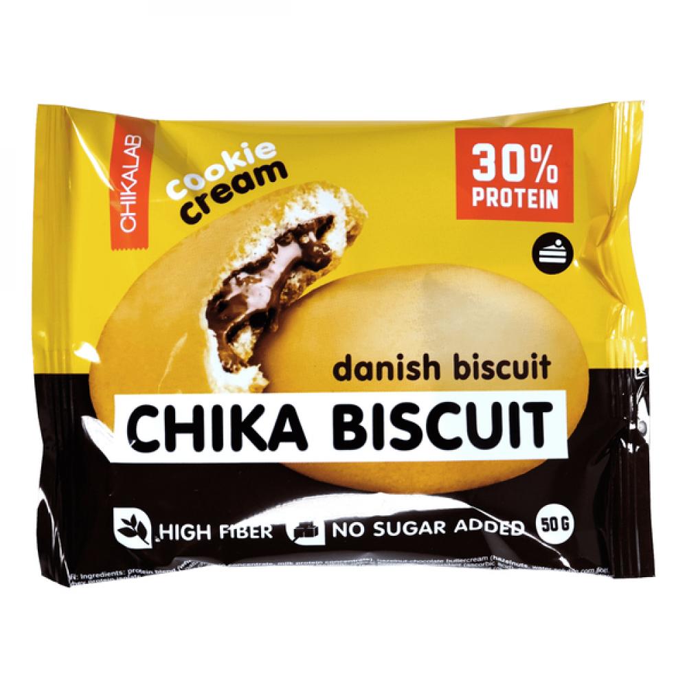 Chika Biscuit Protein Biscuit 50g Danish