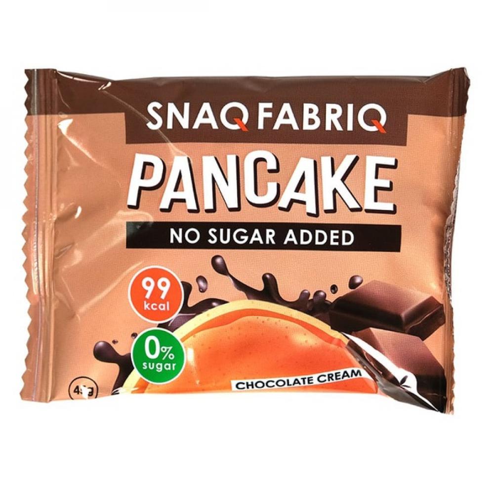 SNAQ FABRIQ Pancake 45g, Delicate Chocolate snaq fabriq qwikler sugar free bar with nut praline 35g