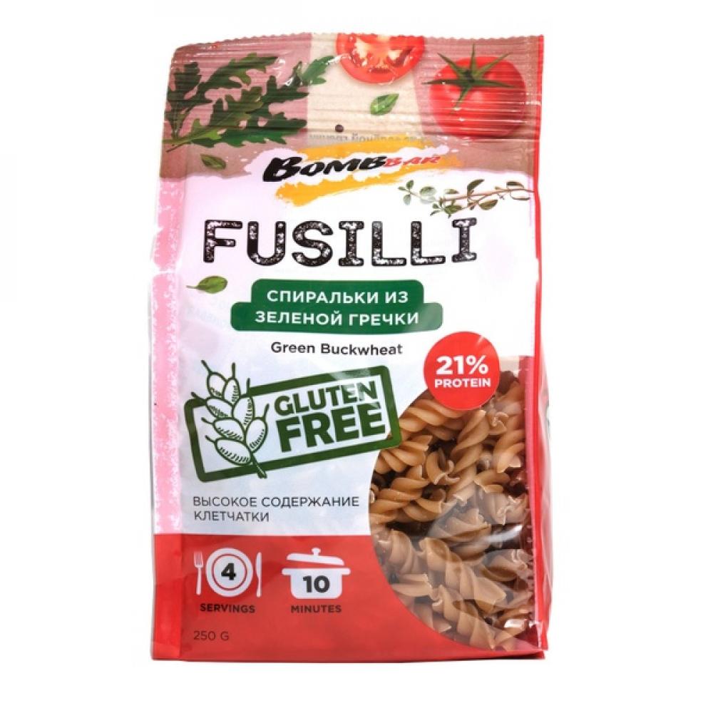 Bombbar Protein Pasta Fusilli 250g Green Buckwheat now slim diet pasta fettuccine 200g